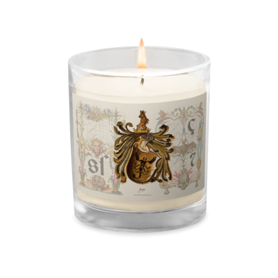 Scorpio Coat Of Arms Zodiac Candle