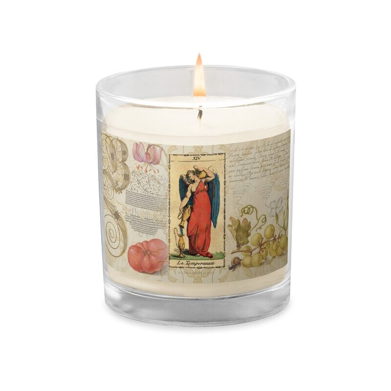 Temperance Tarot Candle