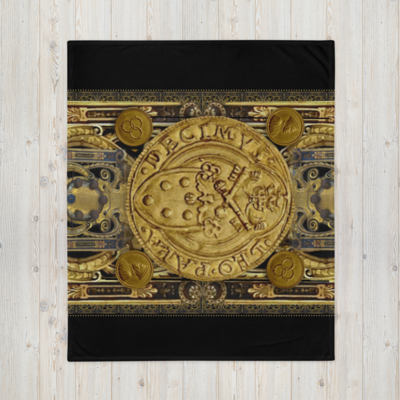 Medici X Throw Blanket
