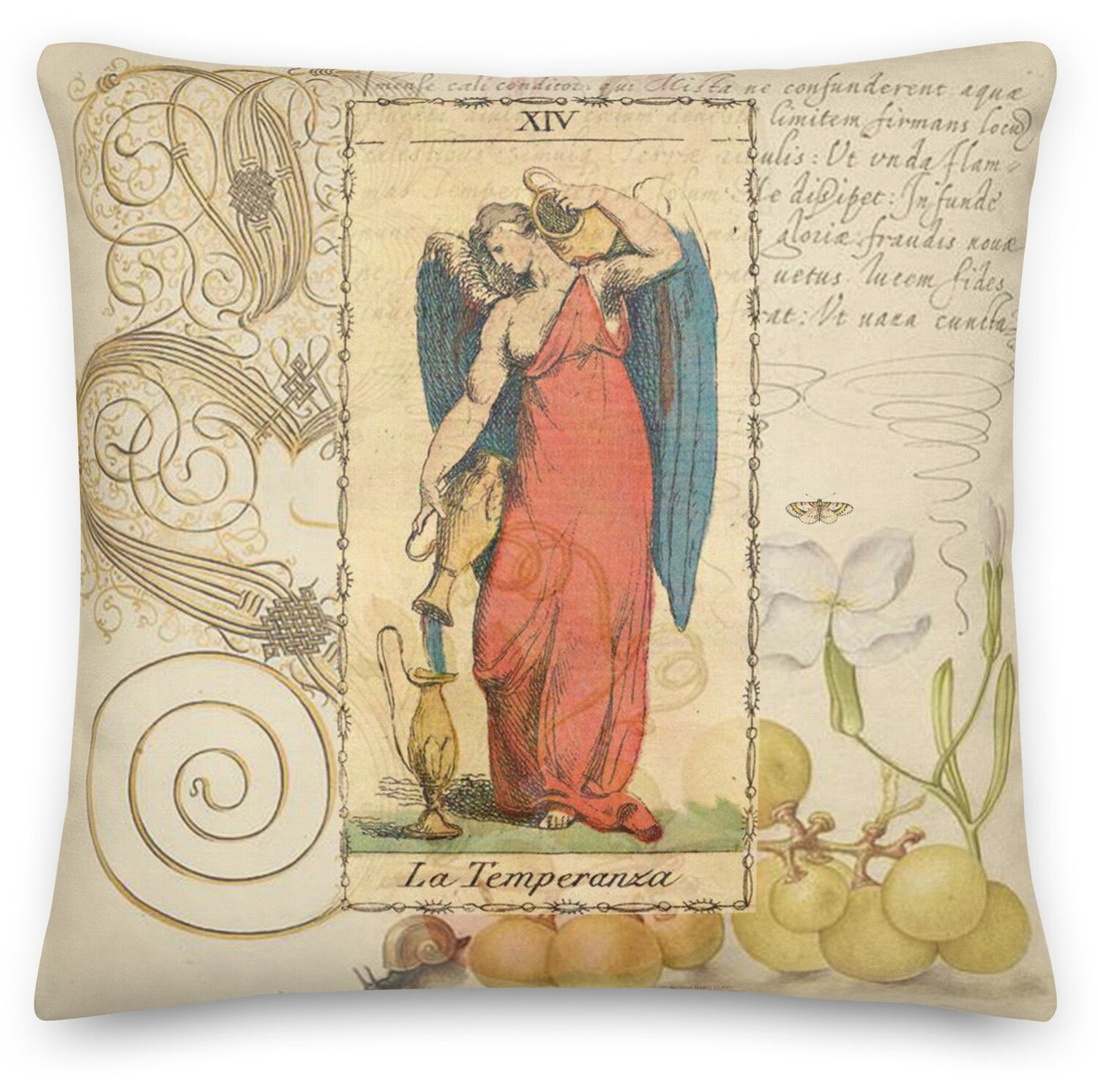 La Temperanza, Pillow