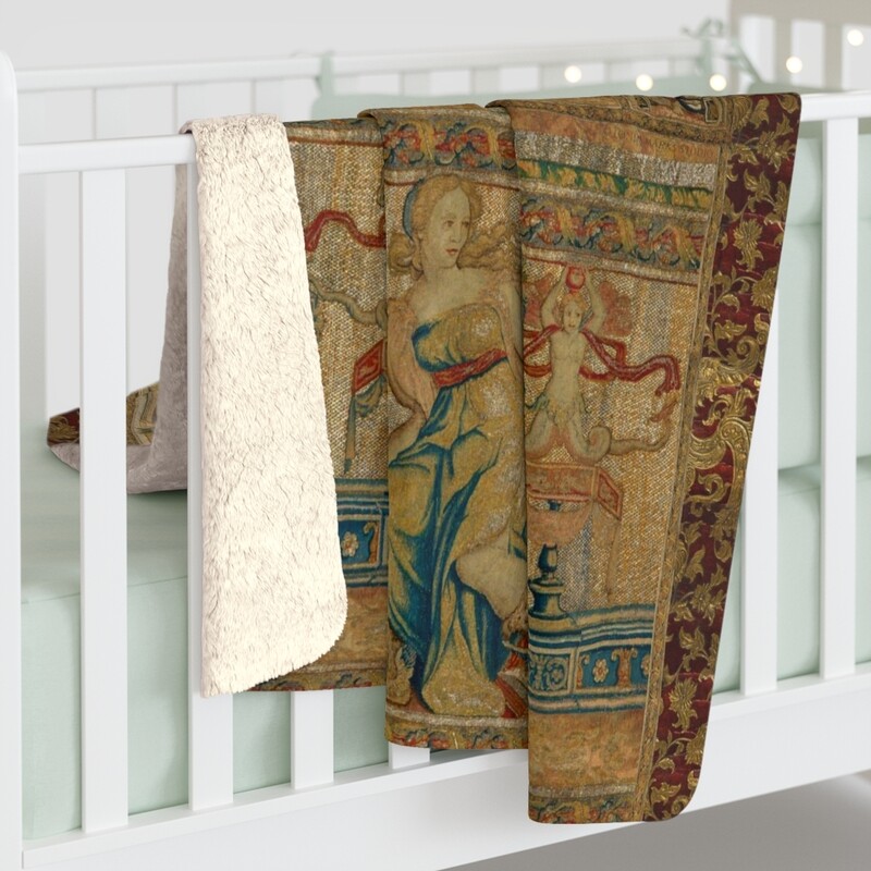 Amore, Sherpa Fleece Blanket