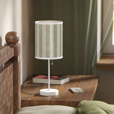Queen Of Wands, Table Lamp (Dusty Rose/White)