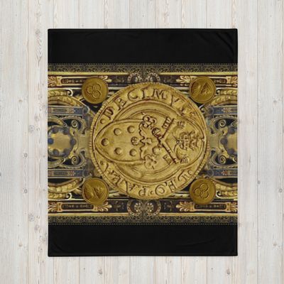 Medici X Throw Blanket