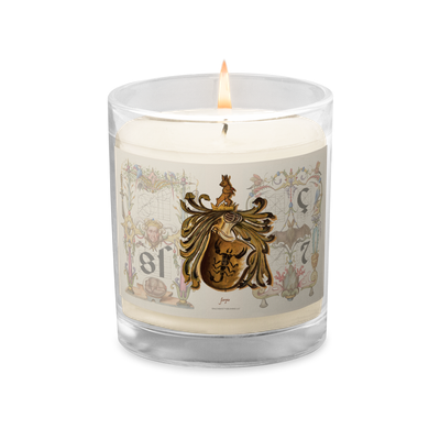 Scorpio Coat Of Arms Zodiac Candle