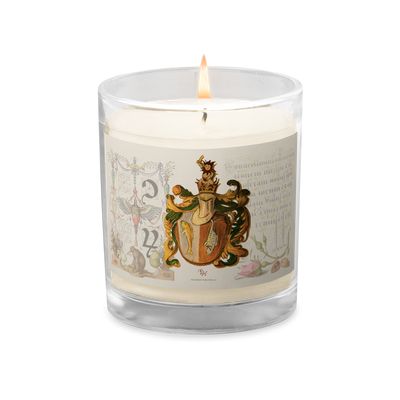 Pisces Coat Of Arms Zodiac Candle