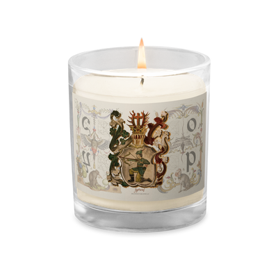 ​Sagittarius Coat Of Arms Zodiac Candle