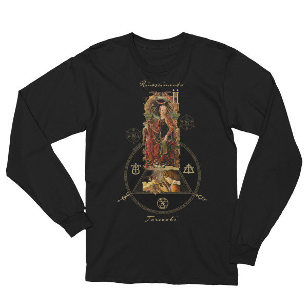 Unisex Long Sleeve T-Shirt From World Of Tarot Fashion