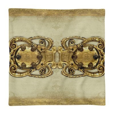 Medici Tarot Card Back Emblem Basic Pillow Case