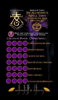 Alchemist Tarot Spell Activation Stickers