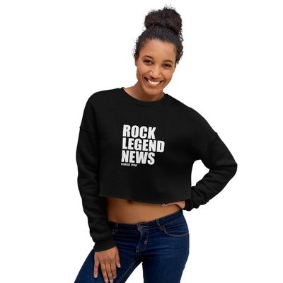 Rock Legend News Crop Sweatshirt
