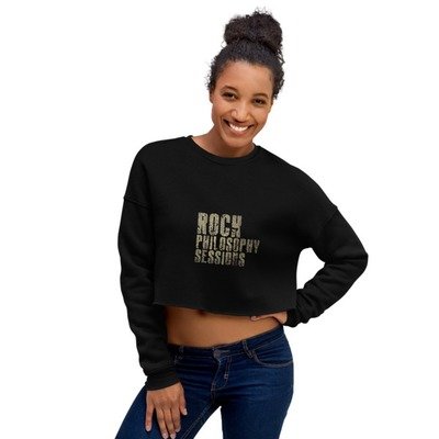 Rock Philosophy Sessions Crop Sweatshirt
