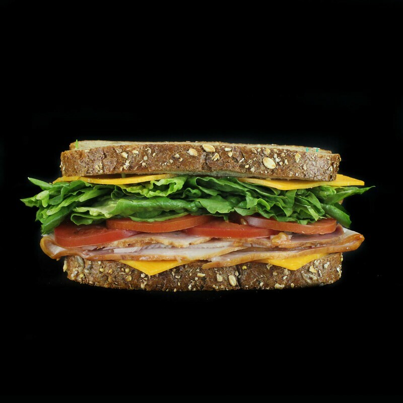 &quot;Whole&quot; Turkey &amp; Cheddar Sandwich