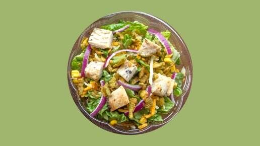 BBQ Chicken Ranch Salad