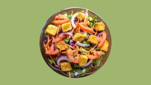 "Full" Simple Garden Salad