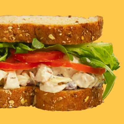 Chicken Feta Salad Sandwich