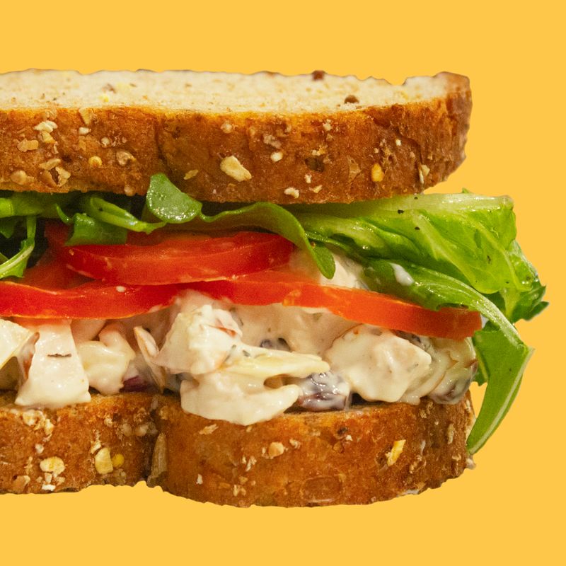 Chicken Feta Salad Sandwich