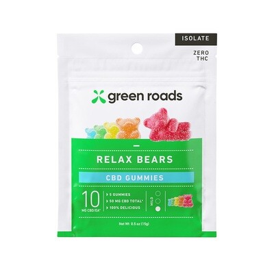 Green Roads CBD Relax Bears 5Pk