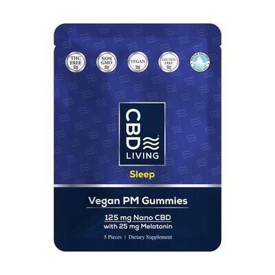 CBD Living Sleep Gummies Vegan 125mg