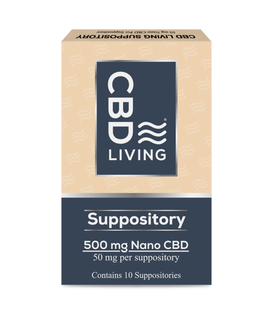 CBD Living Suppositories 500MG