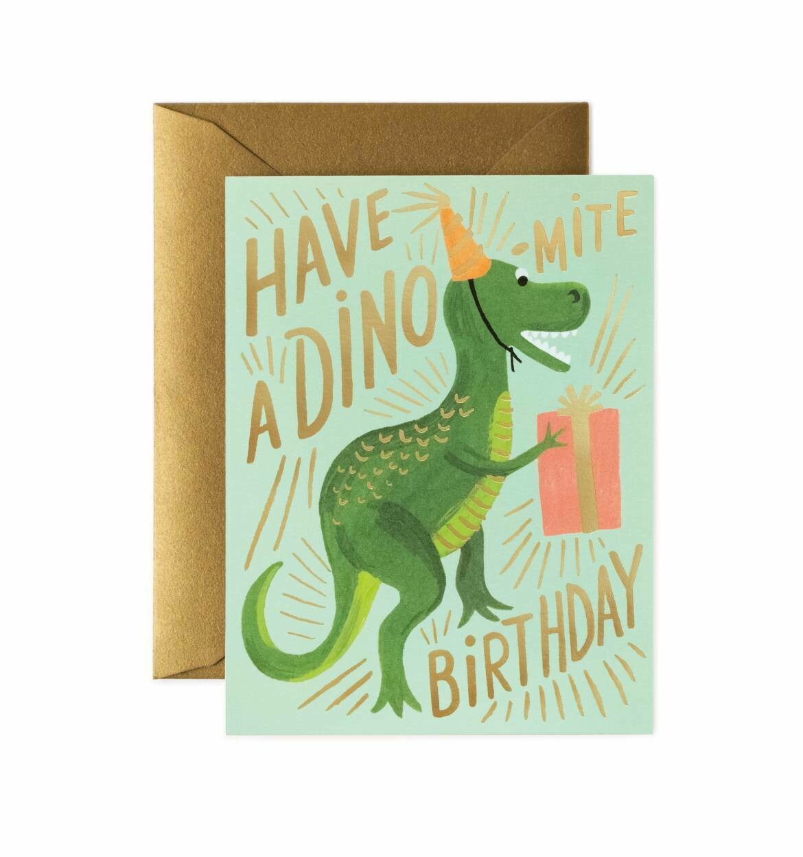 DINO-MITE BIRTHDAY CARD DINO-MITE BIRTHDAY CARD