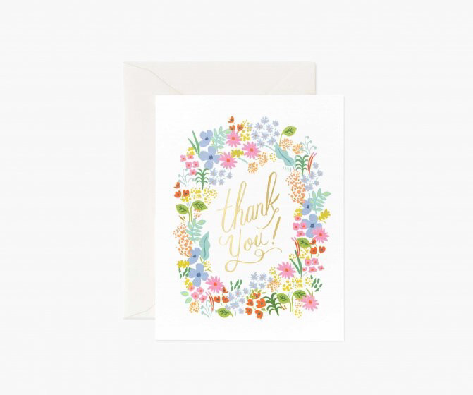 PRAIRIE THANK YOU CARD PRAIRIE THANK YOU CARD