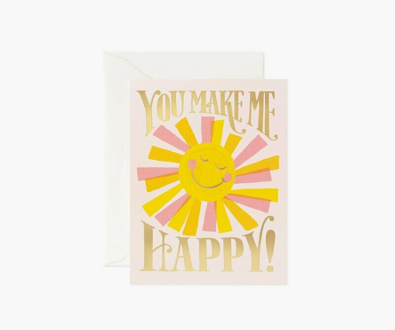 YOU MAKE ME HAPPY CARD