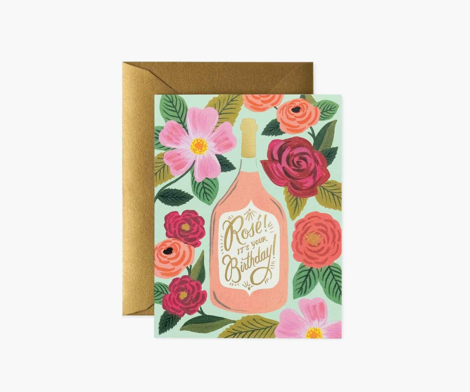 ROSÉ IT'S YOUR BIRTHDAY CARD ROSÉ IT'S YOUR BIRTHDAY CARD
