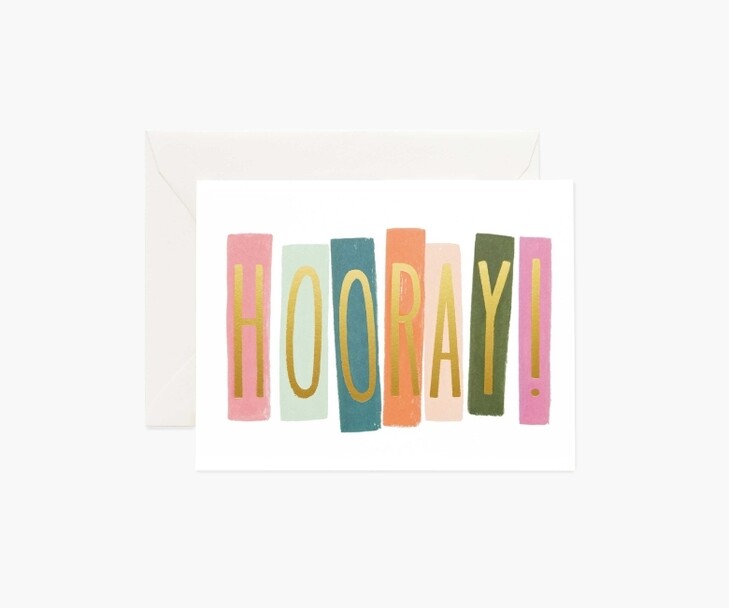 HOORAY! CARD