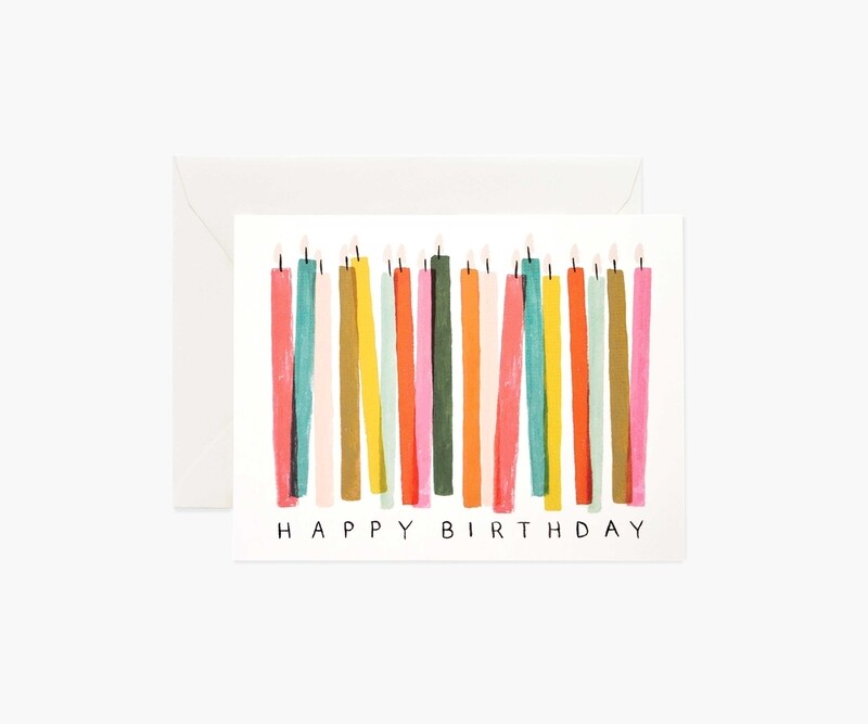 BIRTHDAY CANDLES CARD