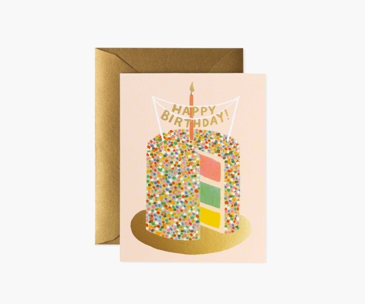LAYER CAKE BIRTHDAY CARD