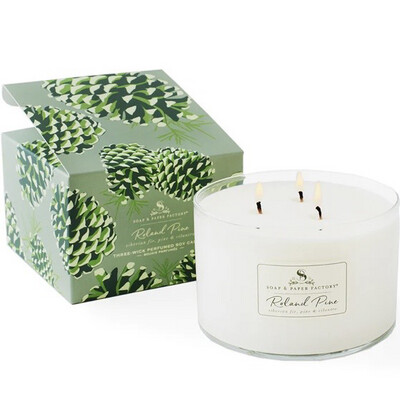 ROLAND PINE 3-WICK CANDLE