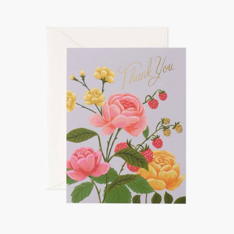 ROSES THANK YOU CARD