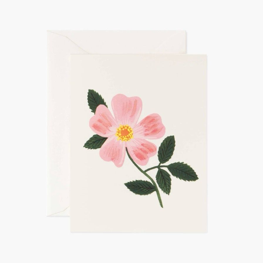 WILD PRAIRIE ROSE CARD