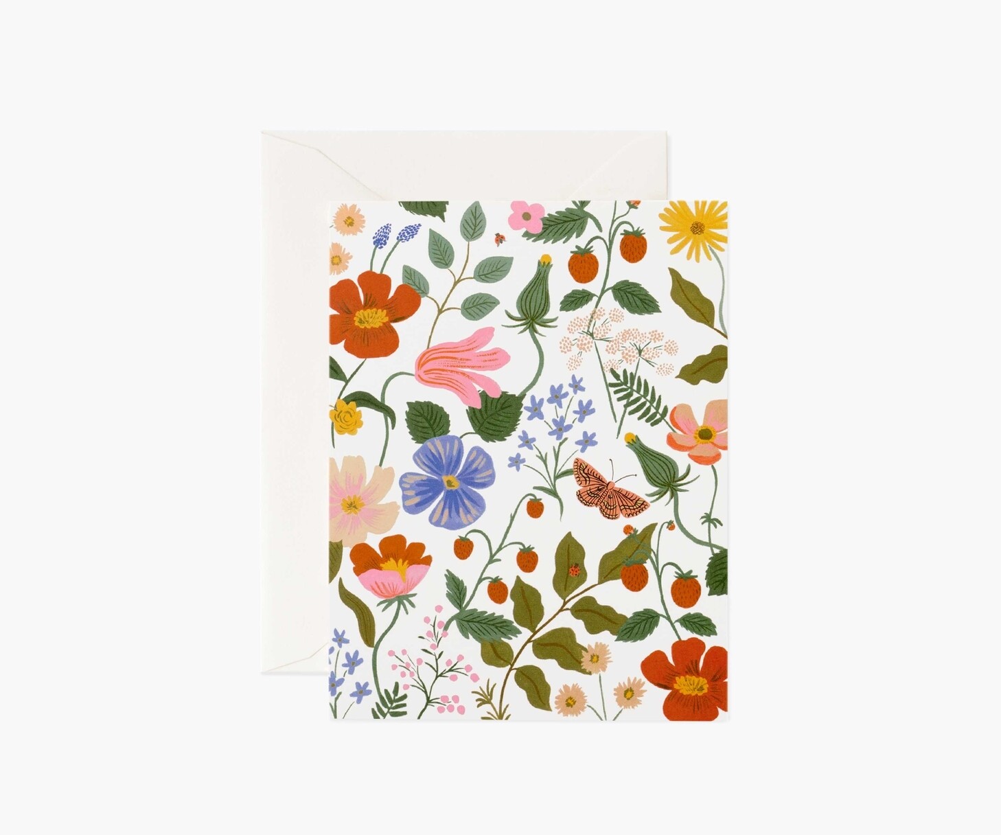 STRAWBERRY FIELDS CREAM CARD