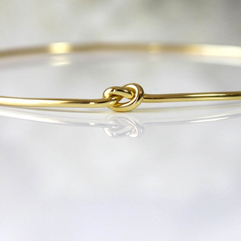 Vermeil Knautical Love Bangle