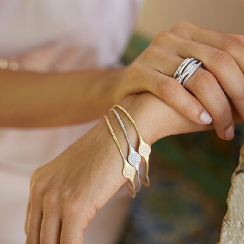 Sterling Silver Sol Soul Bangle