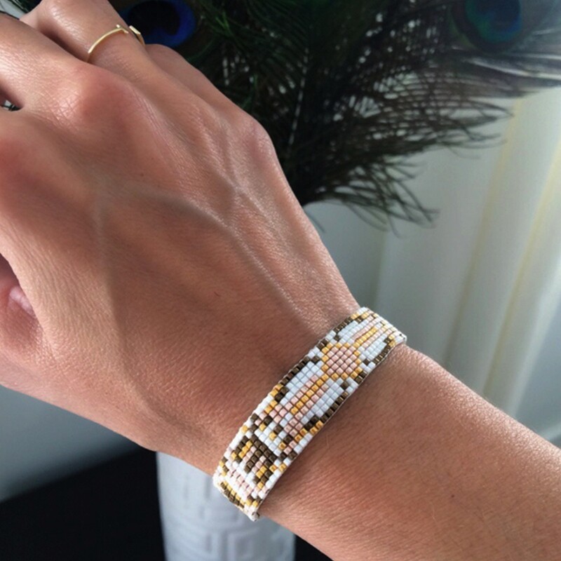 Tribal Catori Miyuki Bead Bracelet
