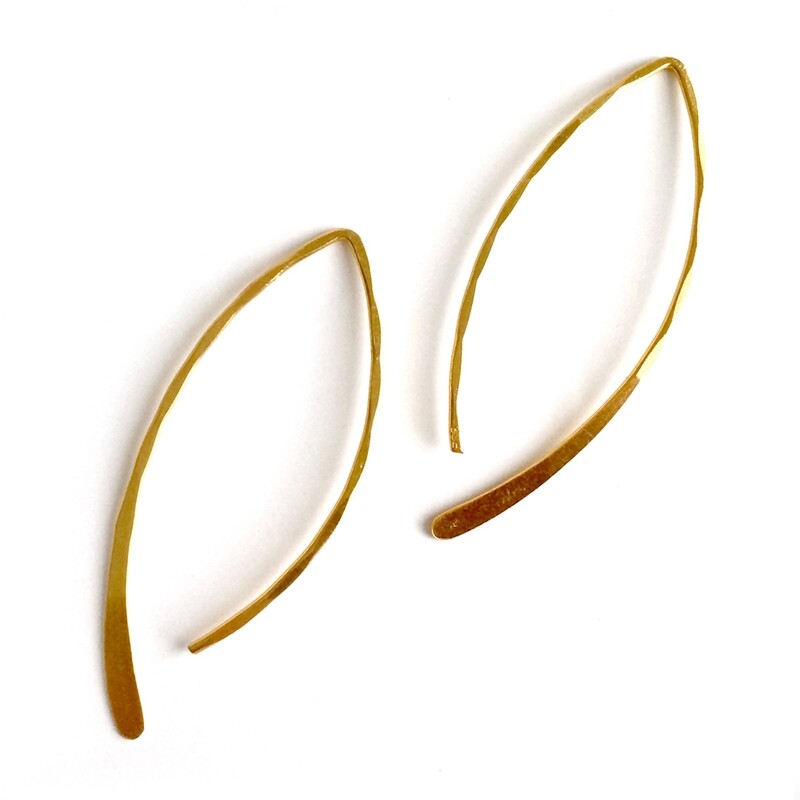 Vermeil Drops of Love Earrings