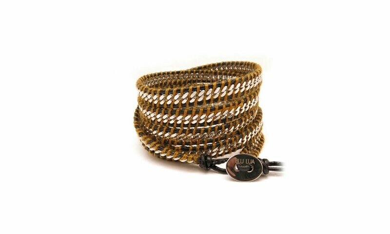 Silver Chain Wrap Bracelet