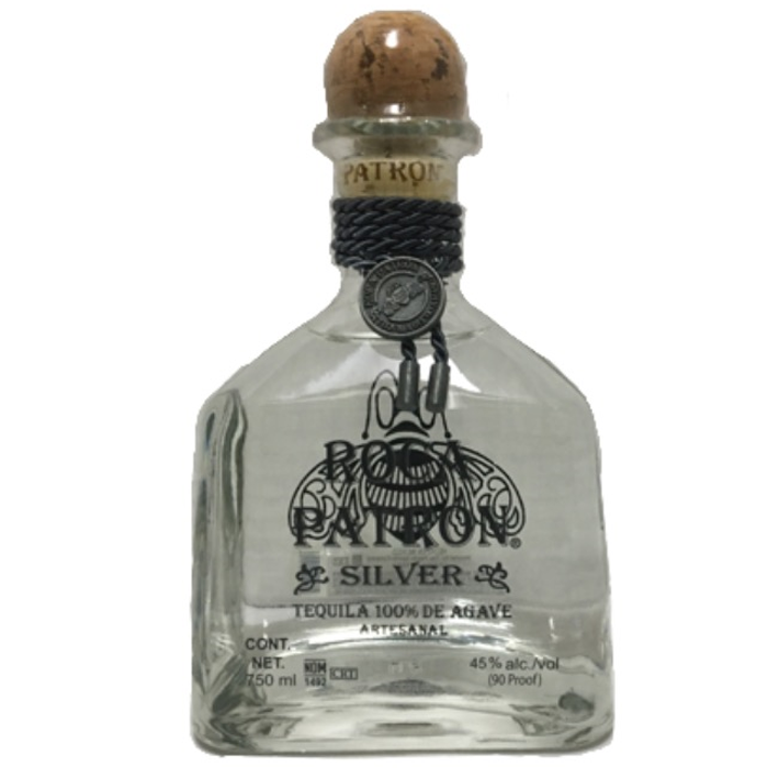 Patrón Roca Silver Tequila 750ml 2402-Silver
