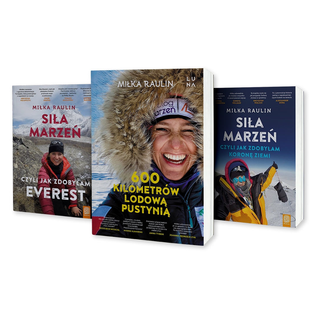 3 książki, czyli zestaw pełen marzeń