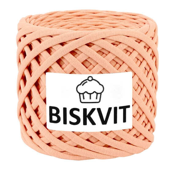 Трикотажная пряжа Biskvit ПЕРСИК
