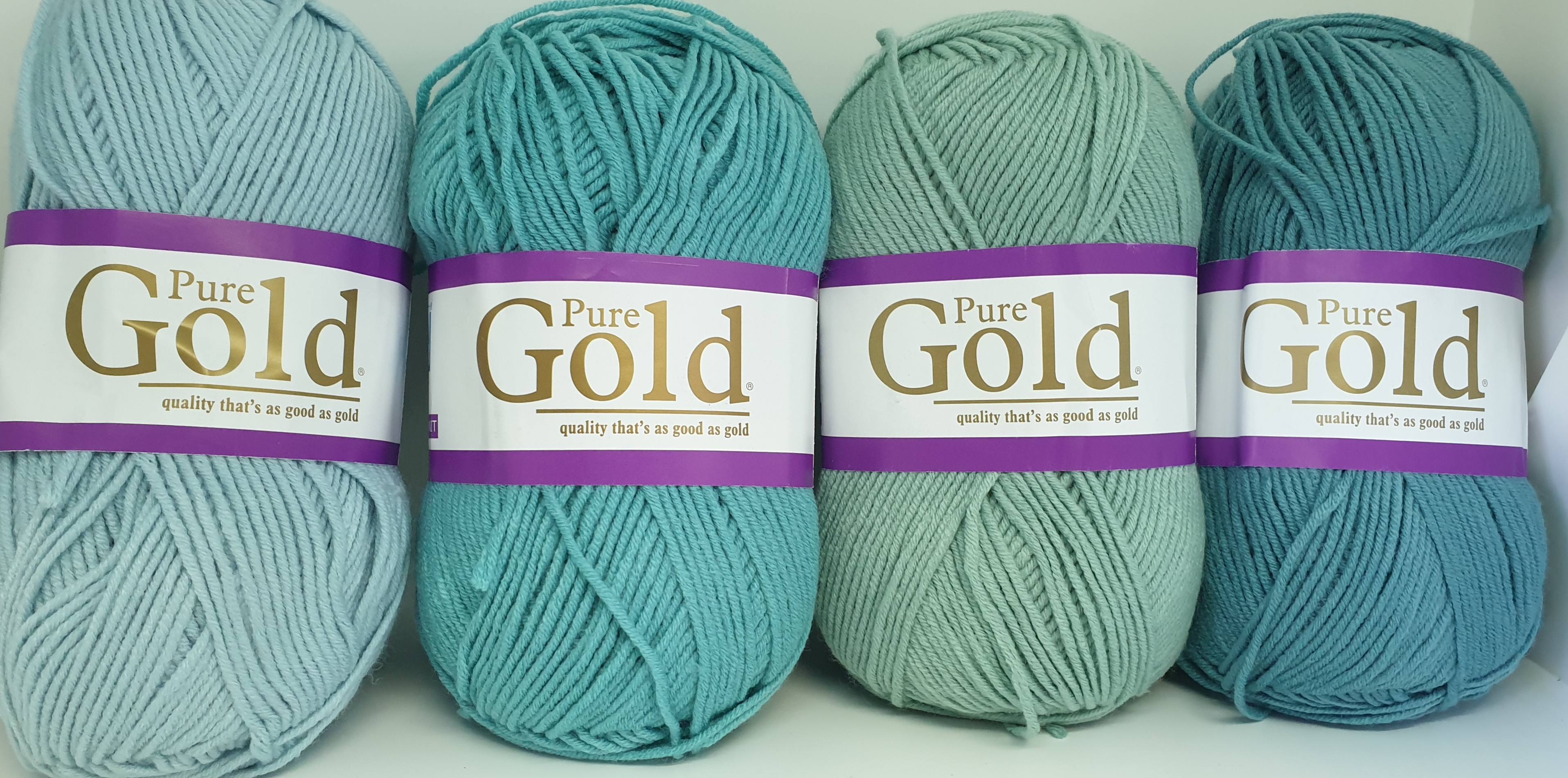 Elle Pure Gold Double Knit Colour Palettes (4-pack)