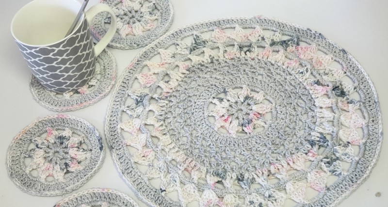 Blossom Mandala &amp; Coaster Pattern