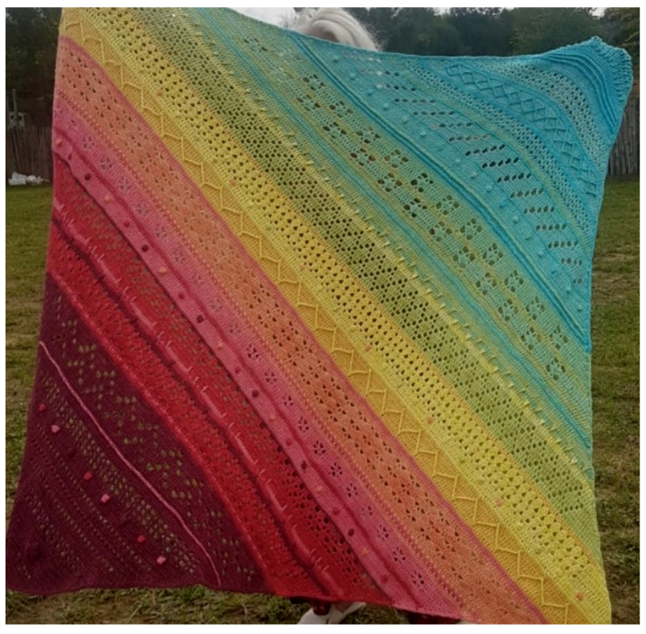 Kaleidoscope Crochet Blanket Kit