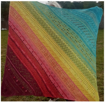 Kaleidoscope Crochet Blanket Kit