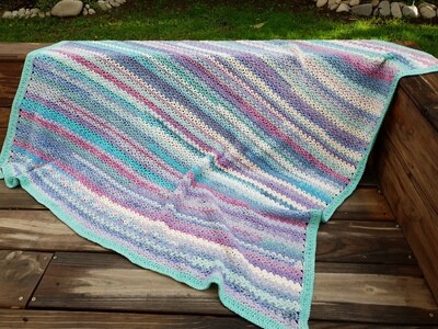 MoYa Bouquet Blanket Pattern