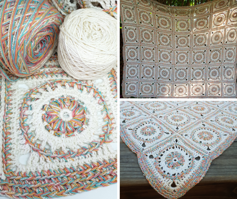 Stained Glass Blanket Pattern