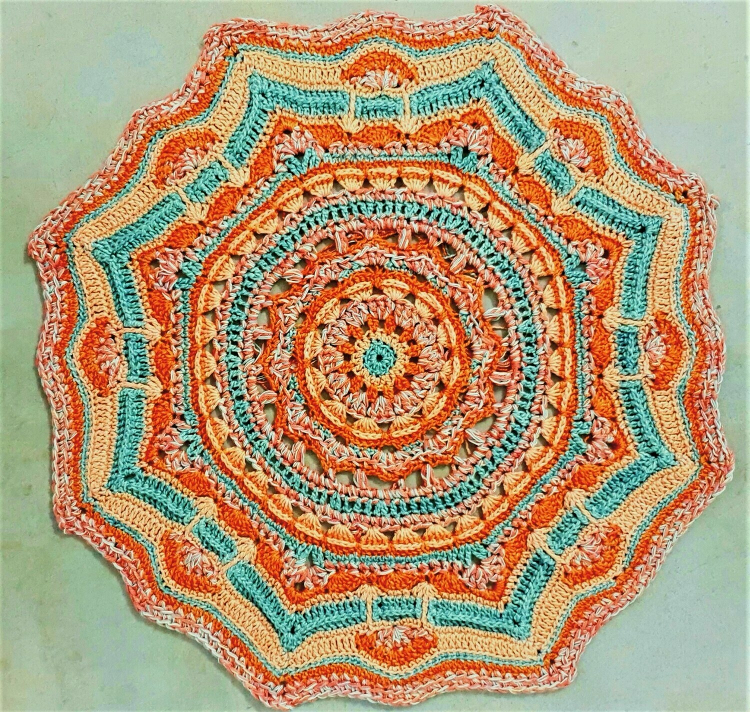 MoYa Solitaire Table Centre Piece Pattern