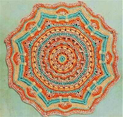 MoYa Solitaire Table Centre Piece Pattern